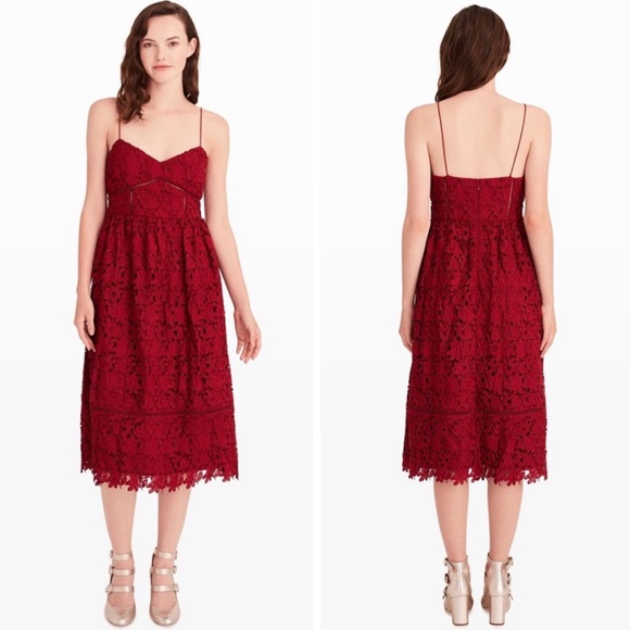 Club Monaco Dresses & Skirts - Club Monaco Red Bolari Dress